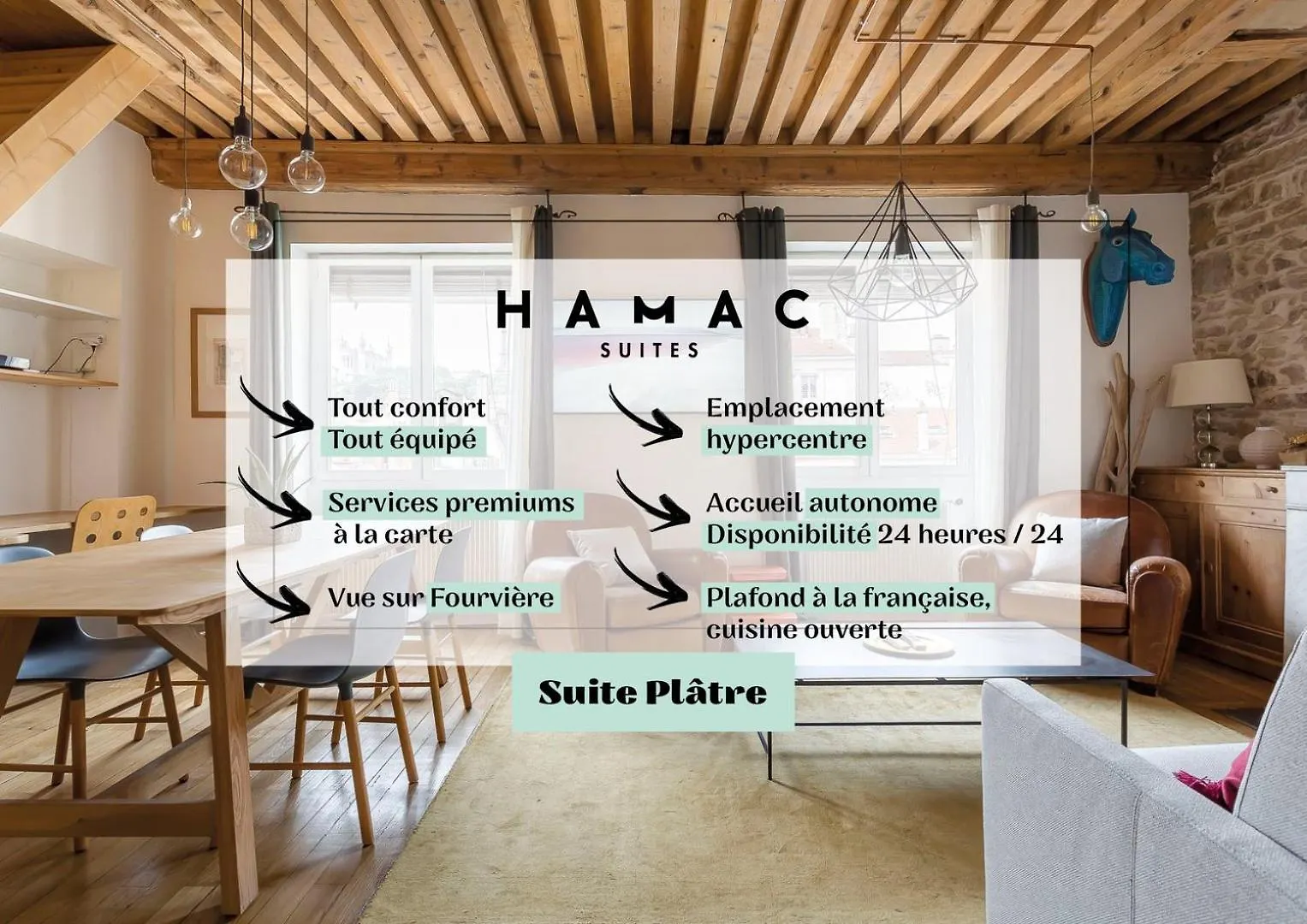 Hamac Suites - Le Plâtre - Place des Terreaux Lyon 0*,  France